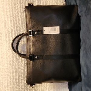 Authentic Brahmin Unisex Briefcase NWT Dust Bag and Authentication card!